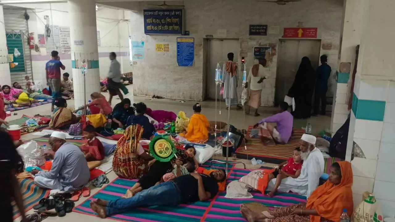 এক দিনে হাসপাতালে ২৪ শিশু ভর্তি, ময়মনসিংহে বাড়ছে হামের প্রকোপ