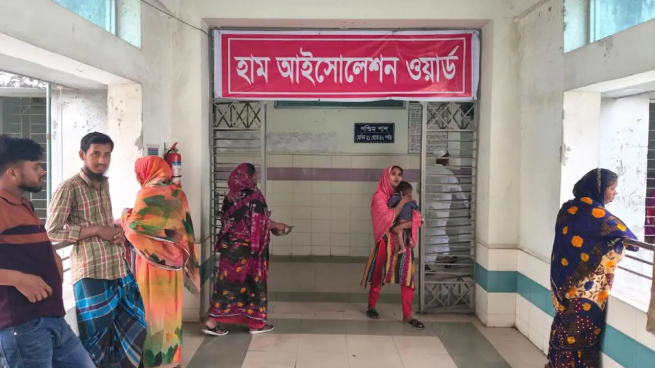 ময়মনসিংহে হামের উপসর্গ নিয়ে শিশুর মৃত্যু, ২৪ ঘণ্টায় ভর্তি ২৮