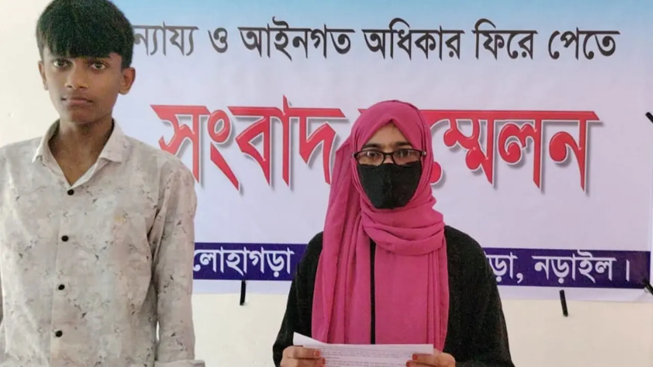স্বামীর মৃত্যুর পর সন্তানসহ গৃহবধূকে বাড়ি থেকে বের করে দেওয়ার অভিযোগ