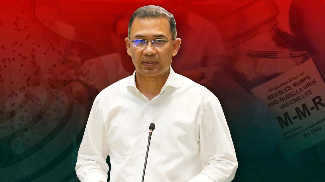 ‘স্বৈরাচারের সময় এবং অন্তর্বর্তী সরকারের সময় হামের টিকা আমদানি হয়নি’