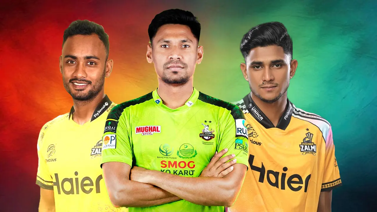 ডট বলে পিএসএল কাঁপালেন তিন বাংলাদেশি পেসার