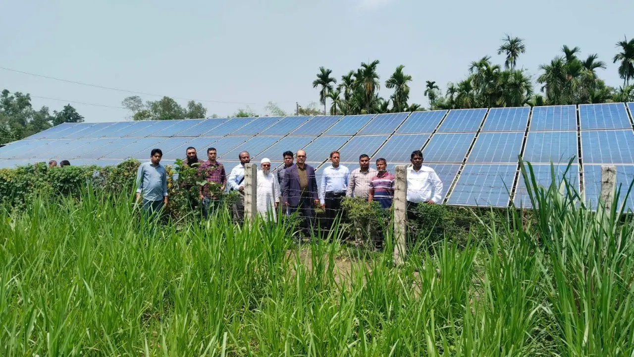 রংপুরে সৌরবিদ্যুতে সেচ মৌসুমে সাশ্রয় ৭৫ লাখ লিটার ডিজেল