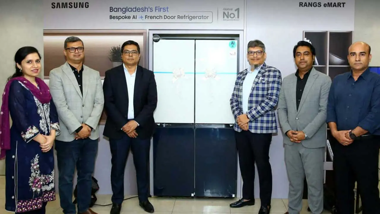 দেশের বাজারে স্যামসাংয়ের এআই রেফ্রিজারেটর