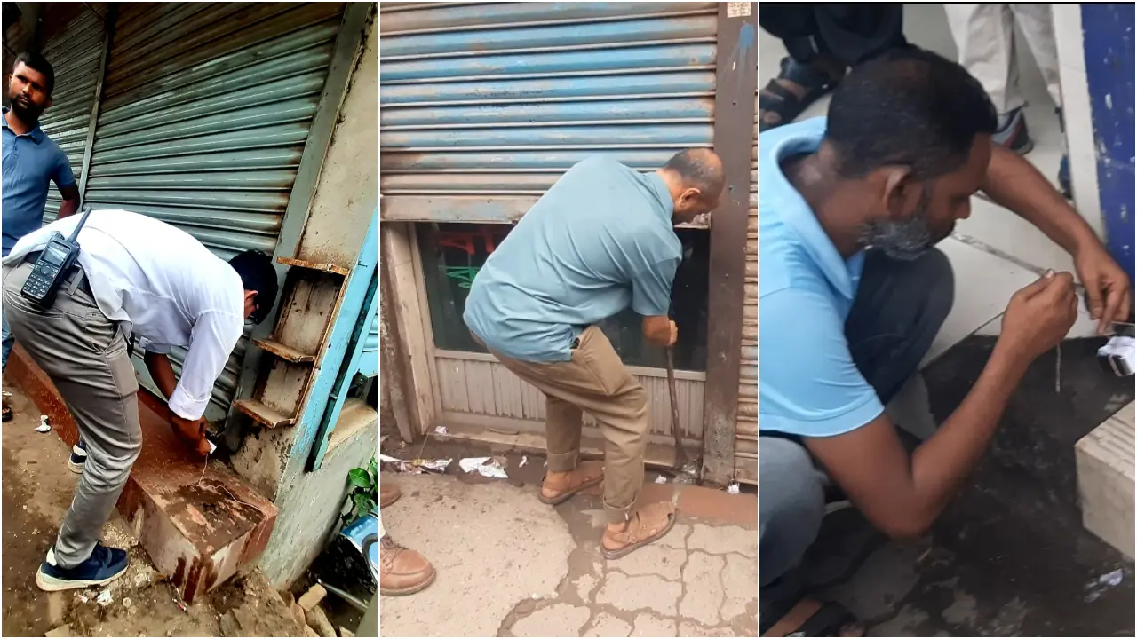সায়েদাবাদে অবৈধ ১০০ বাস কাউন্টার সিলগালা
