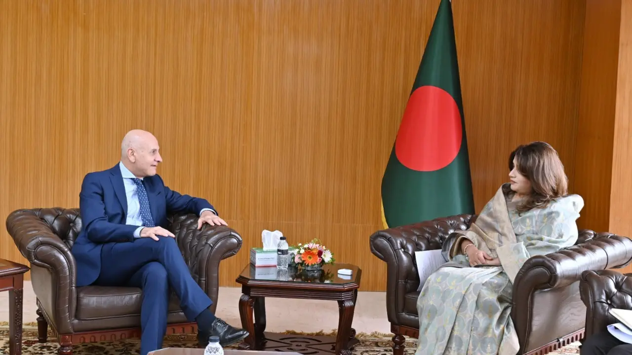 অনিয়মিত অভিবাসন রোধে বাংলাদেশের প্রশংসা ইতালির রাষ্ট্রদূতের