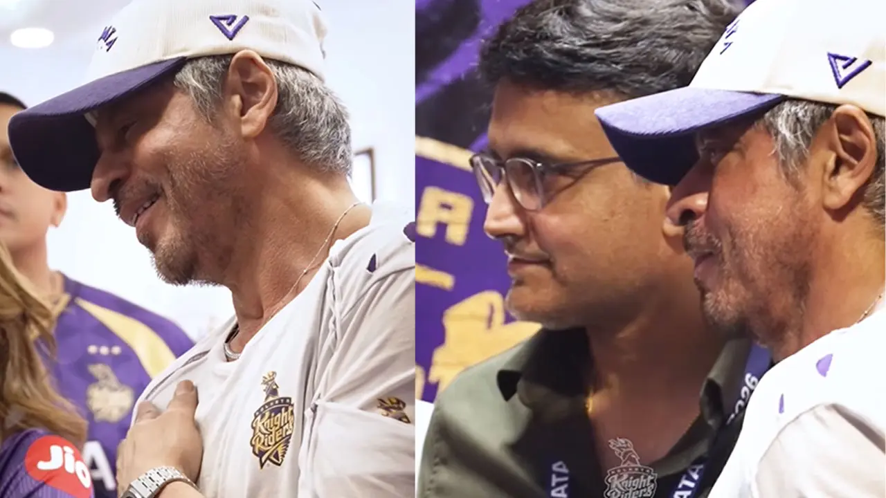সৌরভকে জড়িয়ে ধরলেন শাহরুখ, ভক্তদের উচ্ছ্বাস