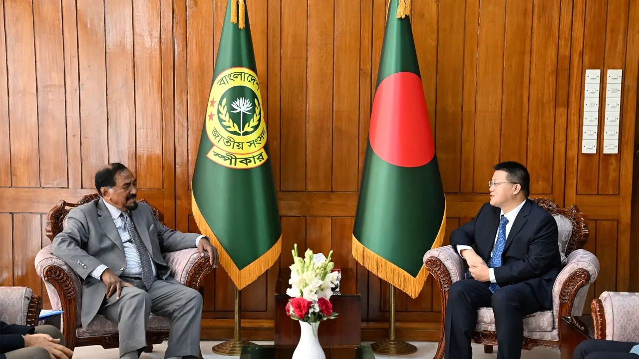স্পিকারের সঙ্গে চীনা রাষ্ট্রদূতের সাক্ষাৎ, তিস্তা প্রকল্প নিয়ে আলোচনা