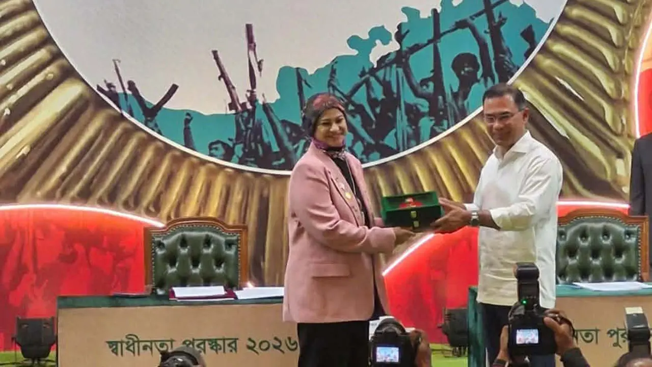 স্বাধীনতা পদক অনুষ্ঠানে বক্তব্য দিতে পেরে খুশি লিনু