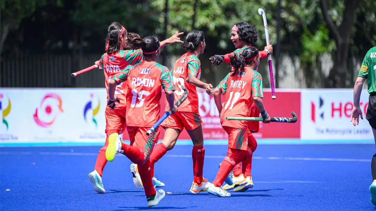 প্রথমবার এশিয়ান গেমসের হকিতে বাংলাদেশের মেয়েরা