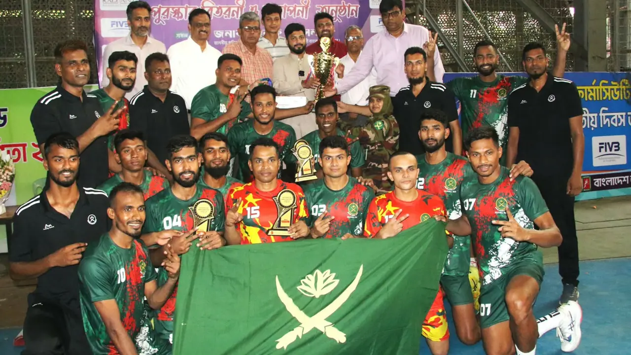 সেনাবাহিনী চ্যাম্পিয়ন, ভলিবলে আসছে ব্রাদার্স