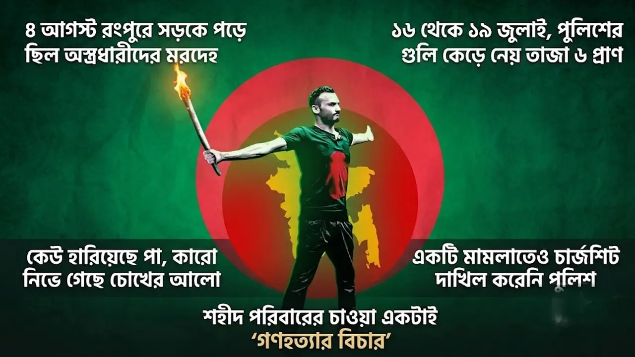 আবু সাঈদের প্রসারিত দুই হাতের কাছে হাসিনার পতন