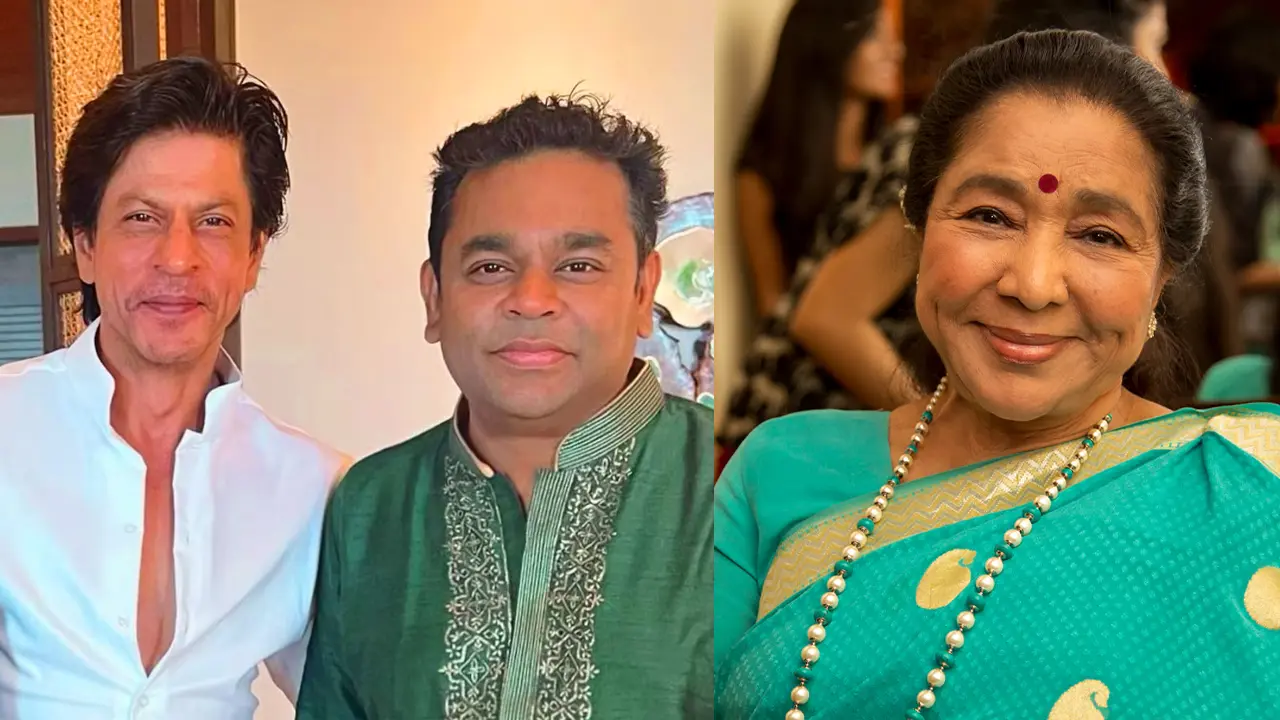আশা ভোঁসলের স্মরণে এ আর রহমান, সঙ্গ দিলেন শাহরুখ খান