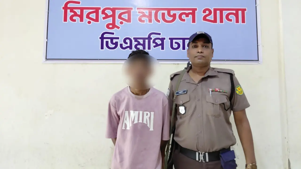 মিরপুরে পুলিশের অভিযানে ছিনতাইকারী গ্রেপ্তার