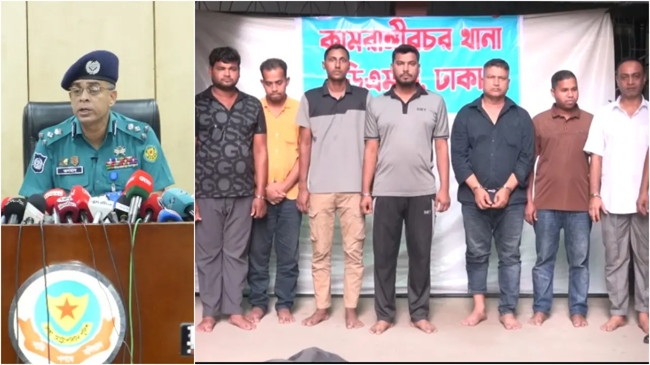 ৪৫ মামলার আসামি তৈয়বসহ ডাকাত চক্রের সাত সদস্য গ্রেপ্তার