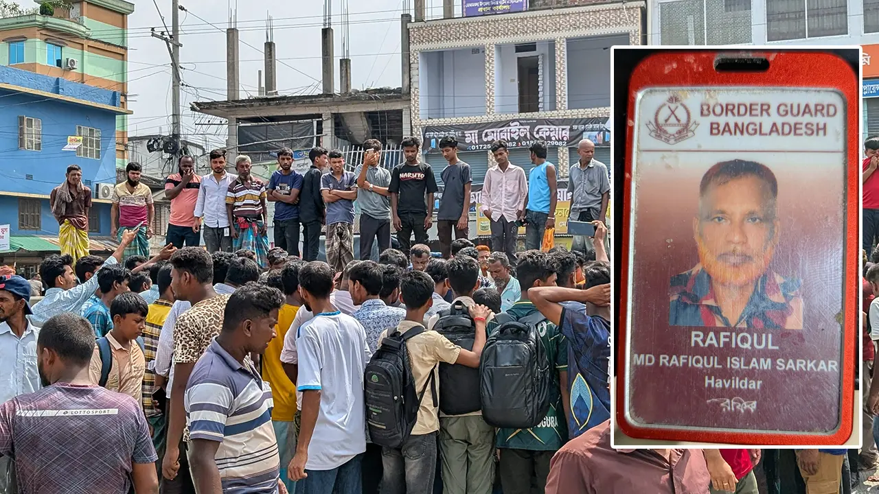 বগুড়ায় ট্রাকচাপায় বিজিবি সদস্য নিহত