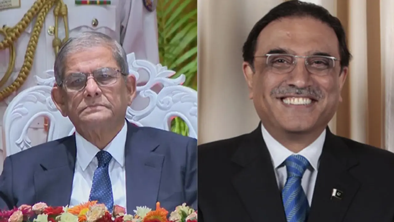 বাংলাদেশের নতুন রাষ্ট্রপতিকে পাকিস্তান সফরের আমন্ত্রণ আসিফ আলি জারদারির