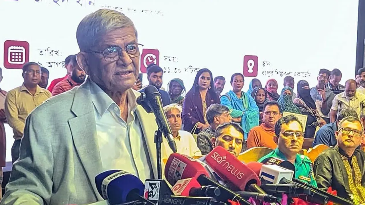 বিএনপি ক্ষমতায় এলে আপনারা জাতীয় পার্টি-জামায়াত করেন, উন্নয়ন পাবেন কীভাবে