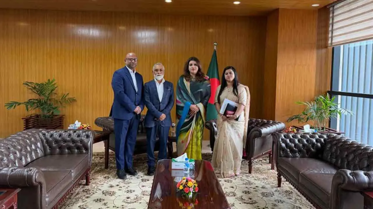 পররাষ্ট্র প্রতিমন্ত্রীর সঙ্গে বোয়েসেলের ব্যবস্থাপনা পরিচালকের সাক্ষাৎ