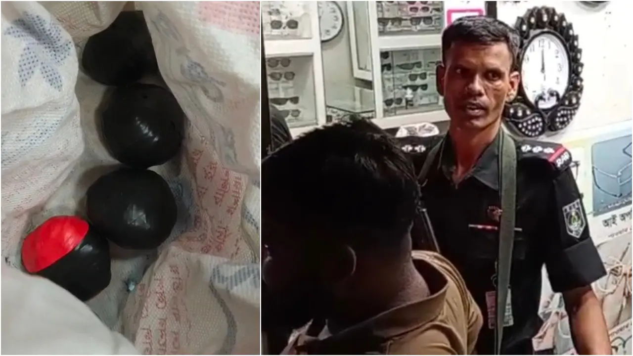 জুরাইনে র্যাবের অভিযানে ৫টি ককটেল উদ্ধার, একজনকে আটক