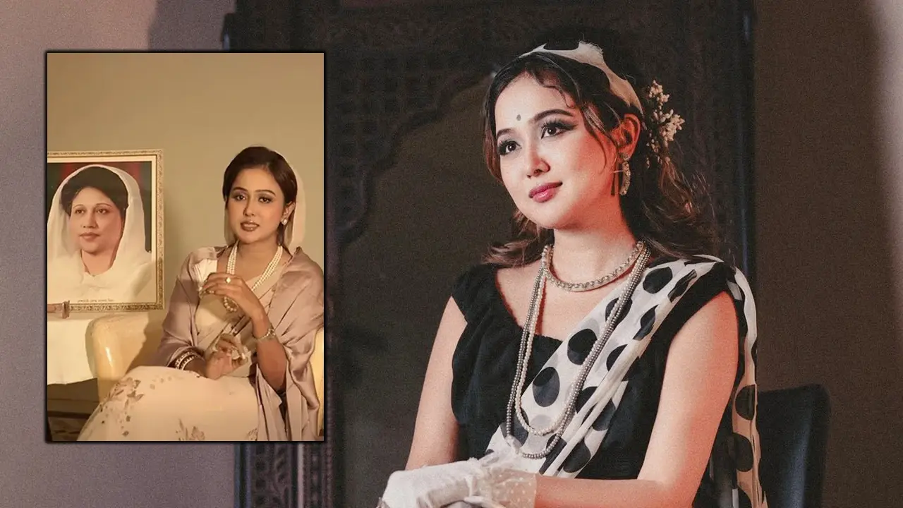 খালেদা জিয়ার সাজ কেন, যে ব্যাখ্যা অভিনেত্রী চমকের