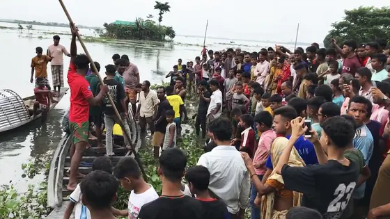 সুনামগঞ্জে কীর্তন শেষে ফেরার পথে নৌকাডুবি : নিহত ১, নিখোঁজ ৩