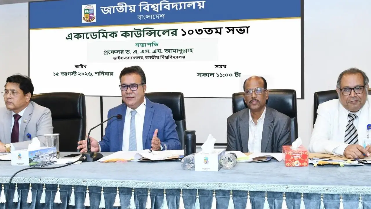 শিক্ষক সংকট কমাতে ‘খণ্ডকালীন শিক্ষক পুল’ গঠন করবে জাতীয় বিশ্ববিদ্যালয়