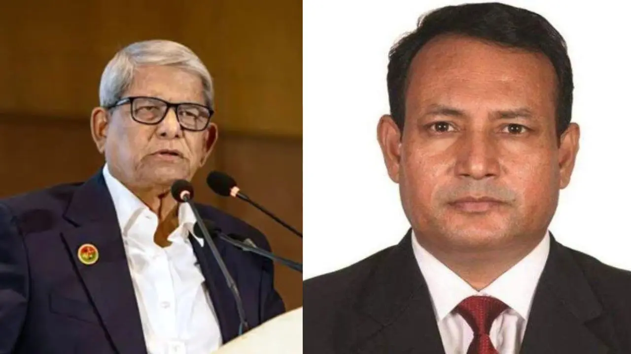 রাষ্ট্রপতি মির্জা ফখরুল ইসলামকে ডিসিইউ উপাচার্যের অভিনন্দন