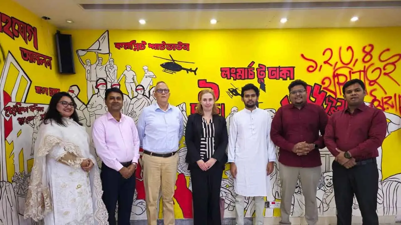 আইআরআইর সঙ্গে এনসিপির জাতীয় সমীক্ষা প্রতিবেদন বিনিময়