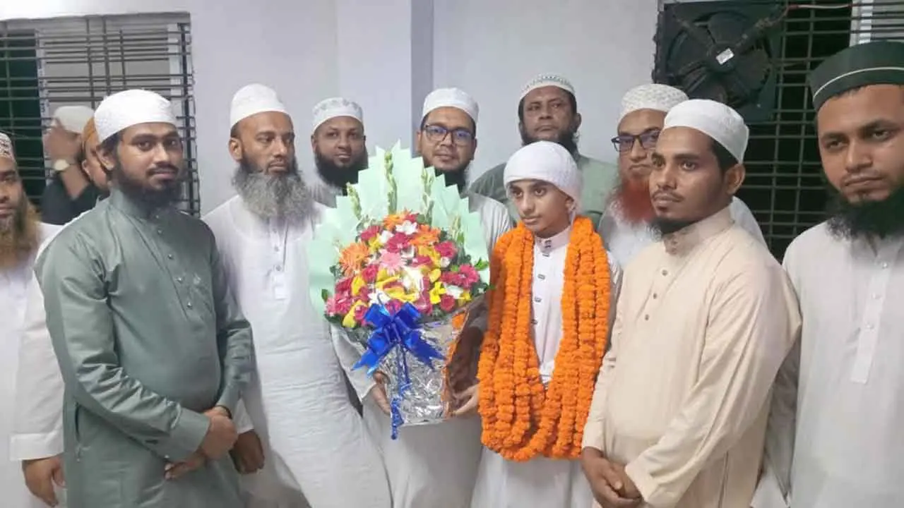 ৭৩ দিনে কোরআনের হাফেজ ১৩ বছরের মুসাইব