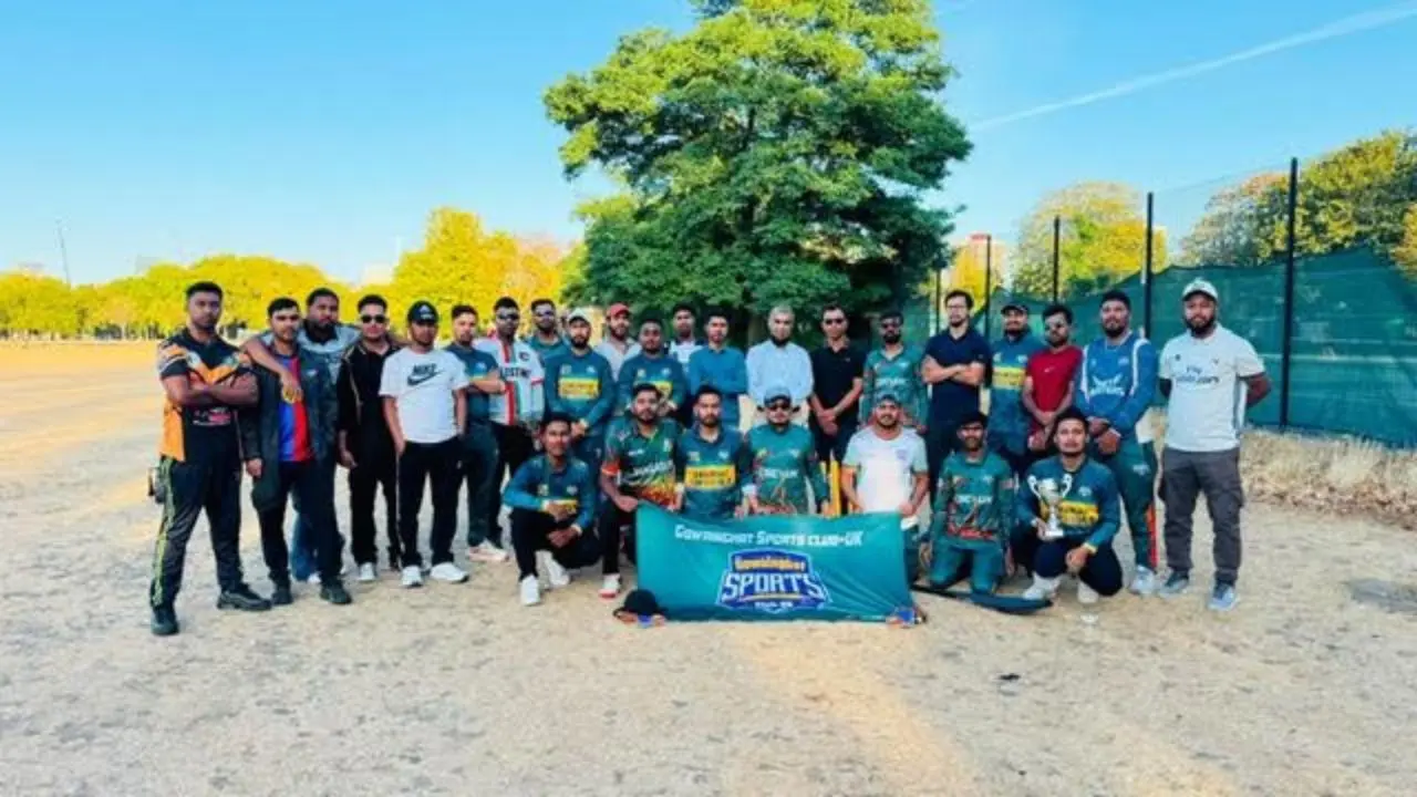 লন্ডনে গোয়াইনঘাট স্পোর্টস ক্লাবের টি-১০, চ্যাম্পিয়ন অলস্টার
