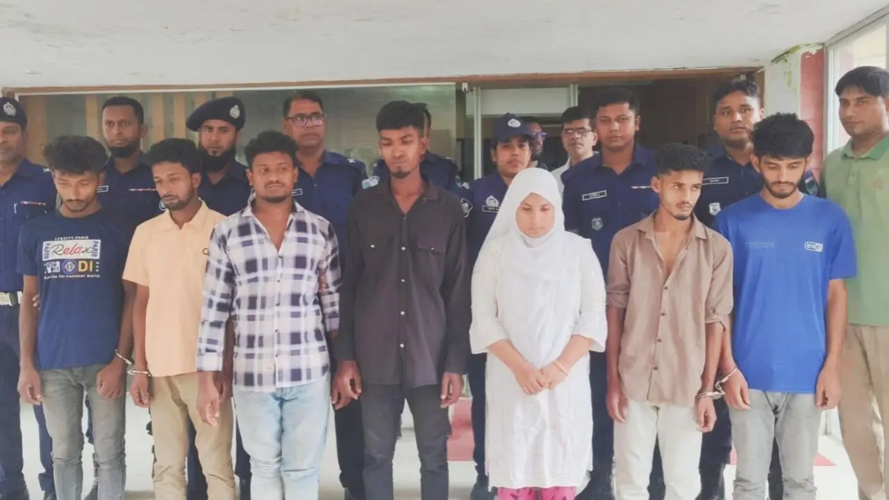মাগুরায় সিআইডি পুলিশ পরিচয়ে নারীকে অপহরণের চেষ্টা, গ্রেপ্তার ৭