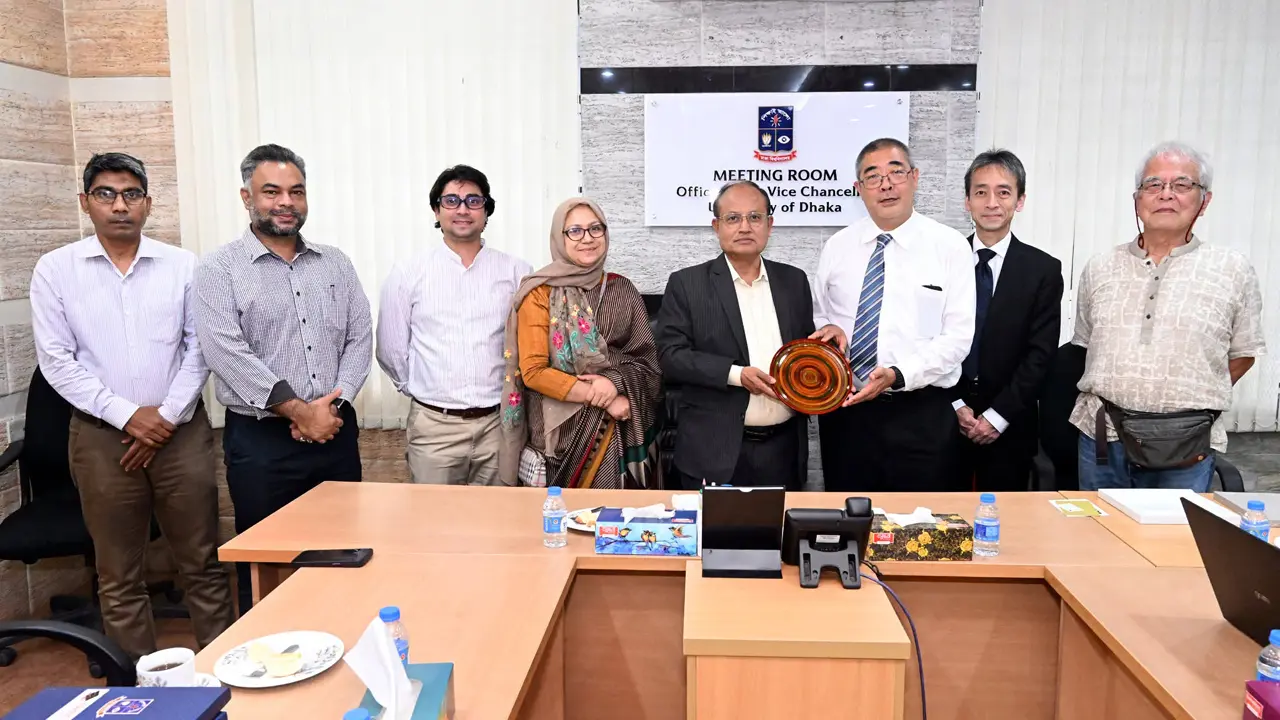 জাইকার অর্থায়নে ঢাবিতে বন্যা সতর্কীকরণ গবেষণা প্রকল্পের উদ্বোধন