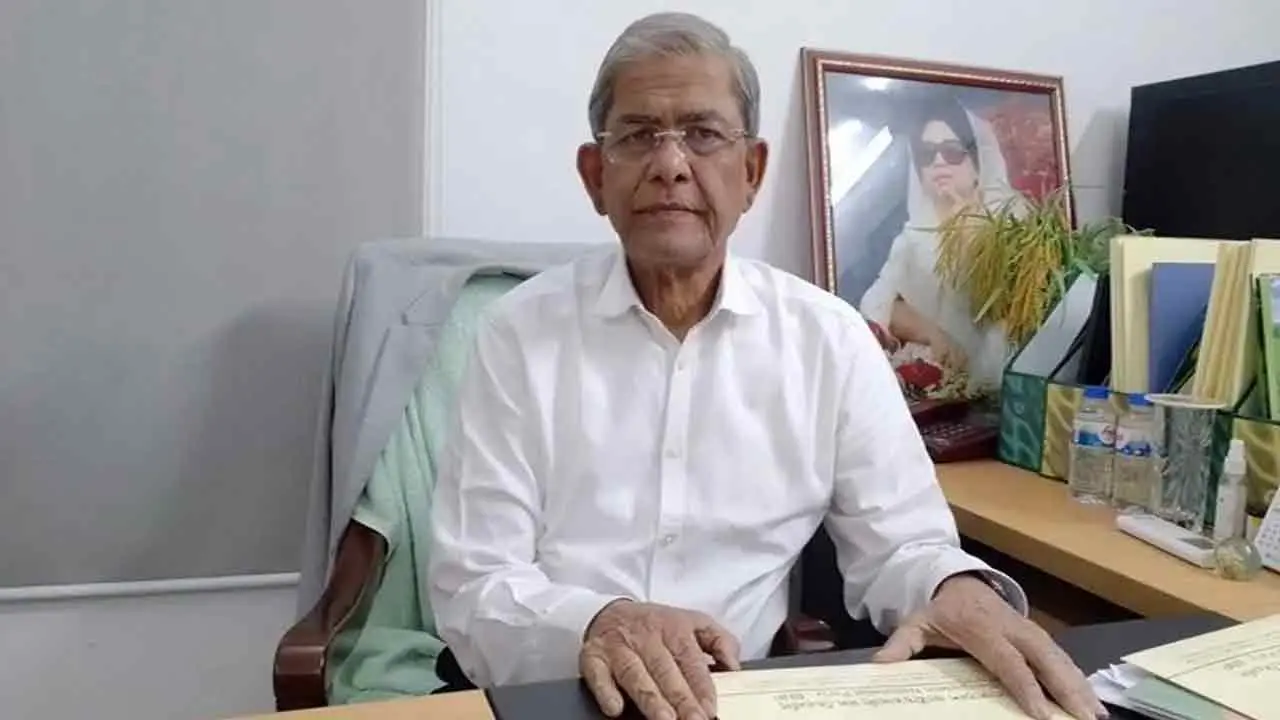 রাষ্ট্রপতি পদে বিএনপির প্রার্থী মির্জা ফখরুল