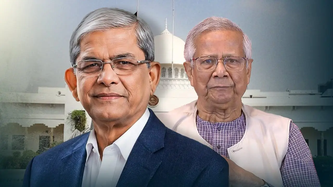 রাষ্ট্রপতি নির্বাচিত হওয়ায় মির্জা ফখরুলকে ড. ইউনূসের অভিনন্দন