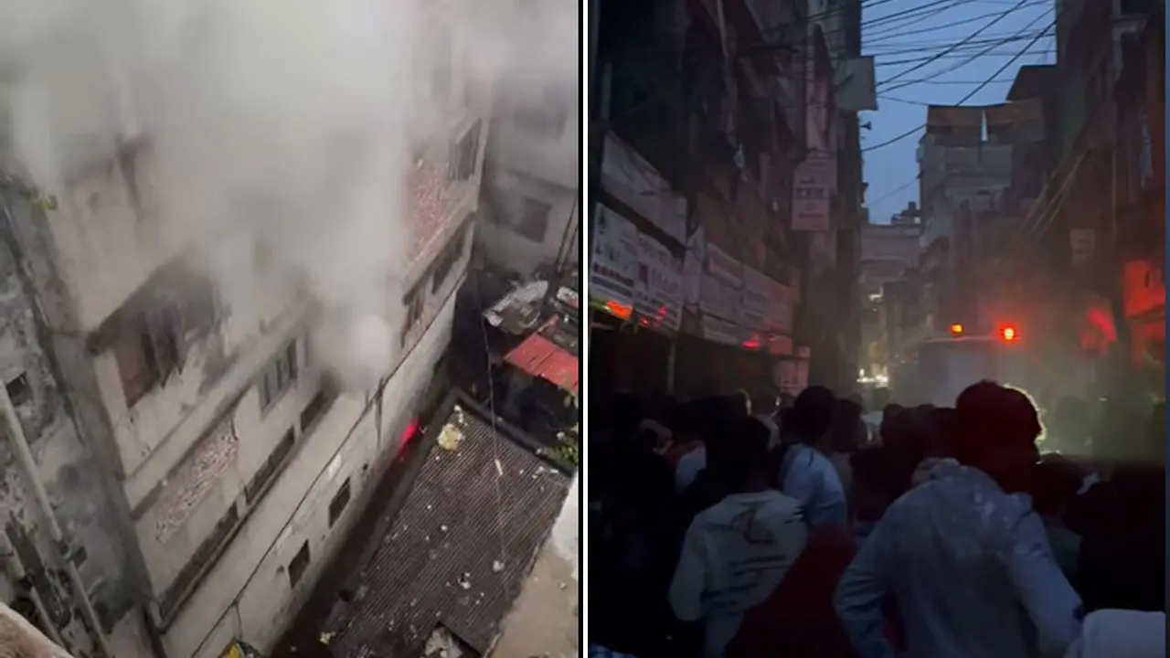 বংশালে হেলমেটের গোডাউনে আগুন, নিয়ন্ত্রণে ফায়ার সার্ভিসের ৭ ইউনিট