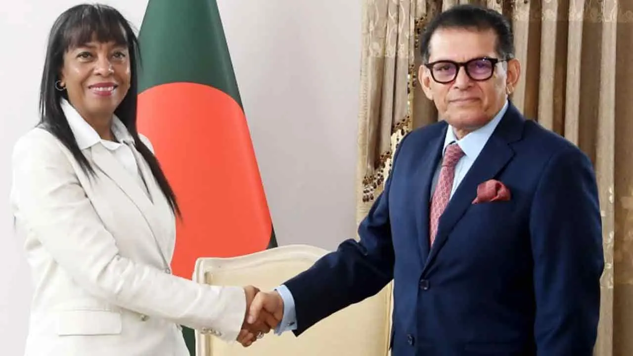 পররাষ্ট্রমন্ত্রীর সঙ্গে জাতিসংঘের আবাসিক সমন্বয়কারীর সাক্ষাৎ