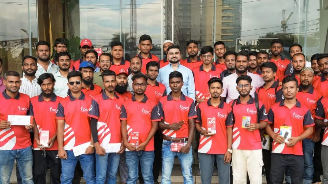 ফুডির ‘সেলিব্রেটিং আওয়ার ফুডি হিরোজে’ সম্মানিত শতাধিক ডেলিভারি পার্টনার
