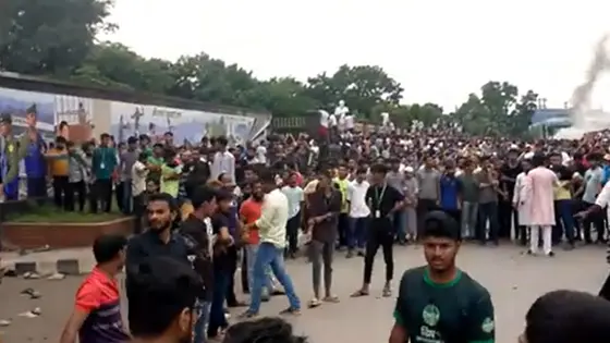 গাজীপুরে গুলি, আগুন আর আতঙ্কের দুই দিন