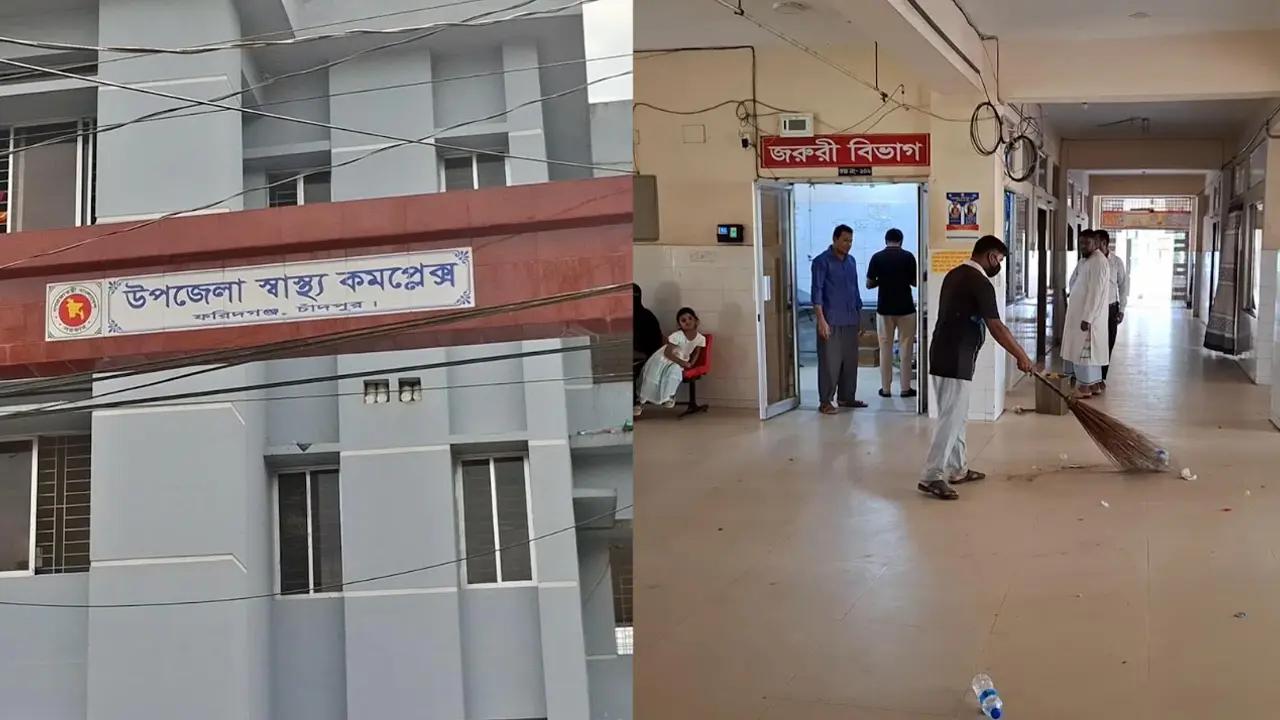 স্বাস্থ্যমন্ত্রীর আসার খবরে বদলে গেল হাসপাতালের চিত্র