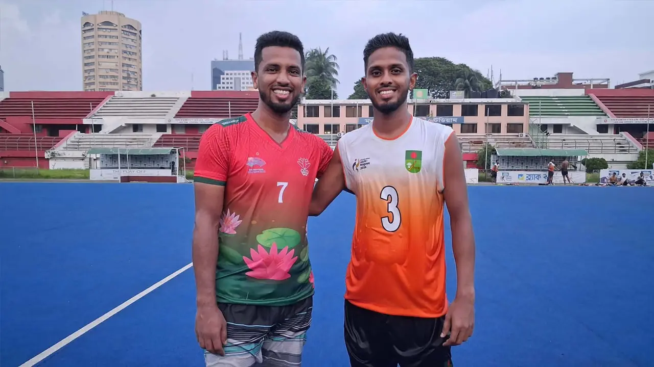 এশিয়ান গেমস হকির চূড়ান্ত দলে জিমি-রাকিন দুই ভাই