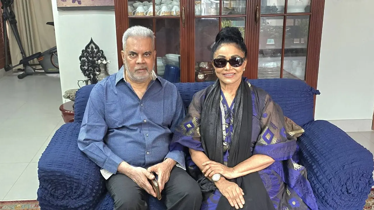 ইলিয়াস কাঞ্চনের বাসায় রোজিনা, চাইলেন দোয়া