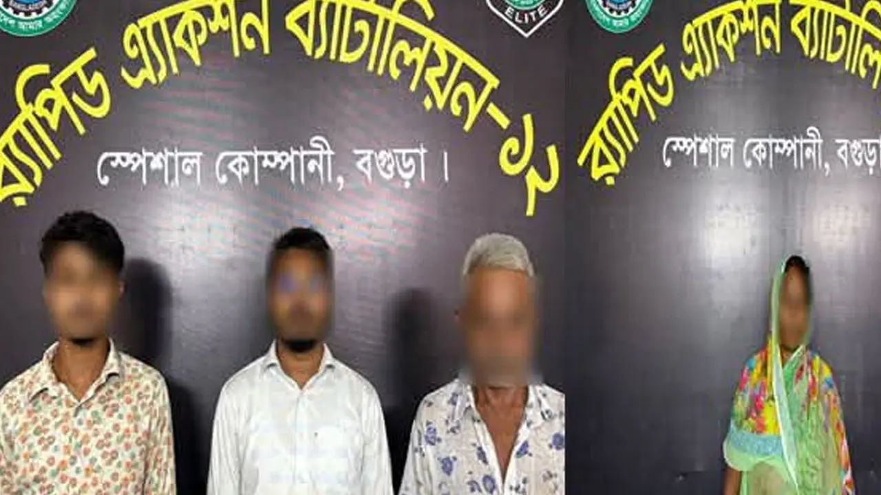 বড় ভাইকে হত্যার ঘটনায় ছোট ভাই ও তার স্ত্রী-সন্তান গ্রেপ্তার