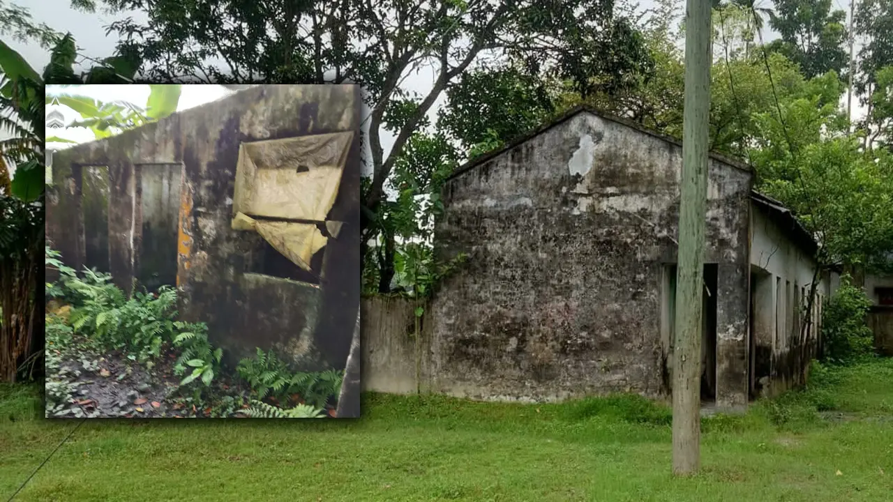 স্বাস্থ্যকেন্দ্রের পরিত্যক্ত ভবন ঘিরে স্থানীয়দের ক্ষোভ
