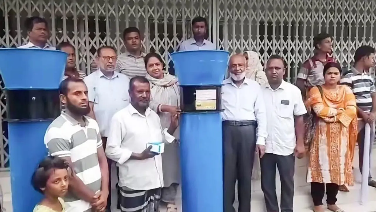 মহম্মদপুরে ১৫০ কৃষক পাচ্ছেন এয়ারফ্লো মেশিন