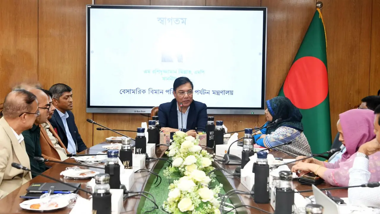 মন্ত্রণালয়-সংস্থার সমন্বয়হীনতা দূর করা হবে আমার প্রথম কাজ : বিমানমন্ত্রী