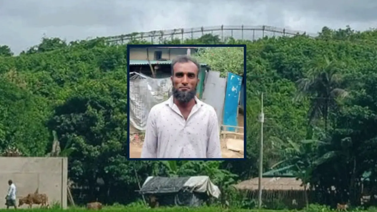 উখিয়া সীমান্তে মাইন বিস্ফোরণে জেলের পা বিচ্ছিন্ন