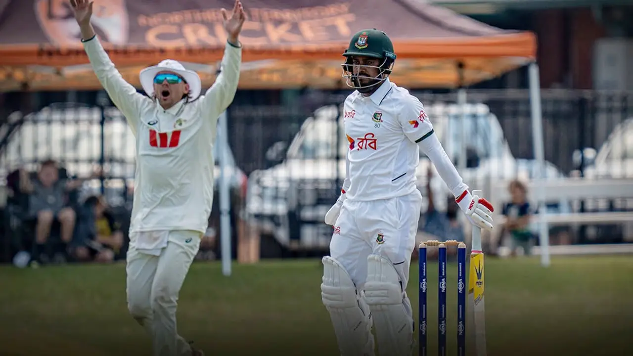 ৫৪ রানে অলআউট হয়ে ইনিংস ব্যবধানে হারল বাংলাদেশ