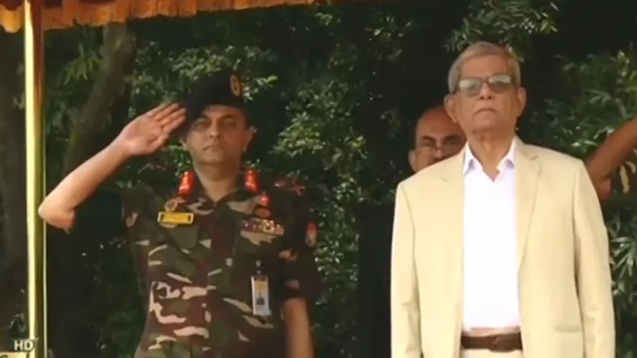 বঙ্গভবনে রাষ্ট্রপতি মির্জা ফখরুল ইসলাম, দেওয়া হলো গার্ড অব অনার