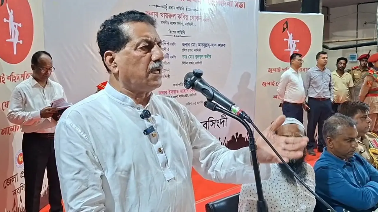 জুলাই অভ্যুত্থান কোনো ব্যক্তি বা দলের নয় : খোকন