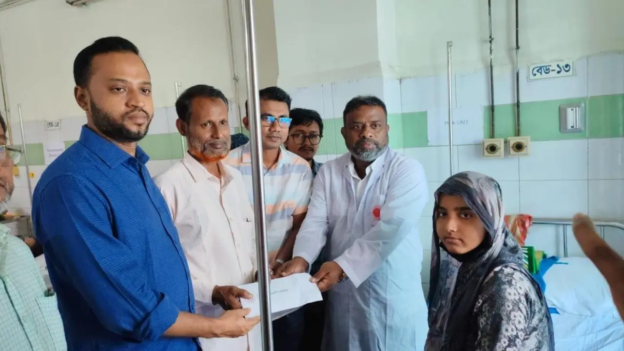 শহীদ জুবায়ের হোসেনের বোনের চিকিৎসায় পাশে দাঁড়ালেন প্রধানমন্ত্রী